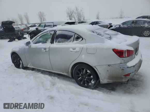 2012 Lexus IS 250 with VIN JTHCF5C2XC5053025, listed as a Copart auction lot 88411205 with 219,717 mi miles and Salvage Title. Bid and sale history available at DreamBid. Image 2.