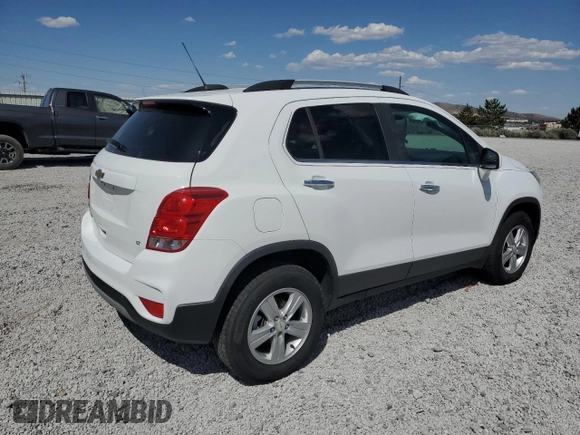 2020 Chevrolet Trax LT with VIN KL7CJPSB2LB068551, listed as a Copart auction lot 61401735 with 63,003 mi miles and Salvage title. Bid and sale history available at DreamBid. Image 3.