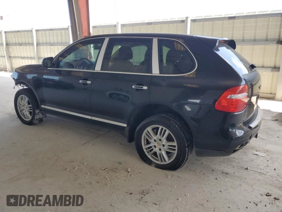2009 Porsche Cayenne z VIN WP1AA29P09LA07571, wystawiony jako Copart lot #56428985 z przebiegiem Nie podano mil oraz Czysty tytuł • Clean title. Historia ofert i sprzedaży dostępna na DreamBid. Obrazek 2.