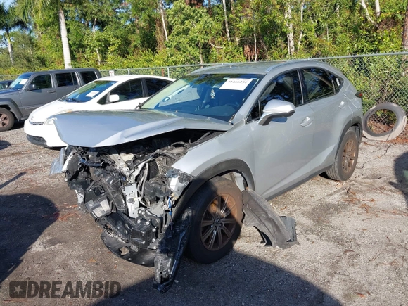 2019 Lexus NX with VIN JTJYARBZ9K2140391, listed as a IAAI auction lot 41166254 with 141,344 mi miles. Bid and sale history available at carsss.com. Image 2.