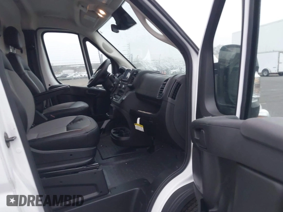 2023 Ram ProMaster Cargo with VIN 3C6MRVHGXPE509172, listed as a IAAI auction lot 41563596 with 67,348 mi miles. Bid and sale history available at carsss.com. Image 5.