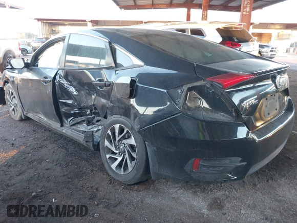 2016 Honda Civic Sedan EX with VIN 19XFC2F75GE002412, listed as a IAAI auction lot 41759751 with 209,582 mi miles. Bid and sale history available at carsss.com. Image 3.