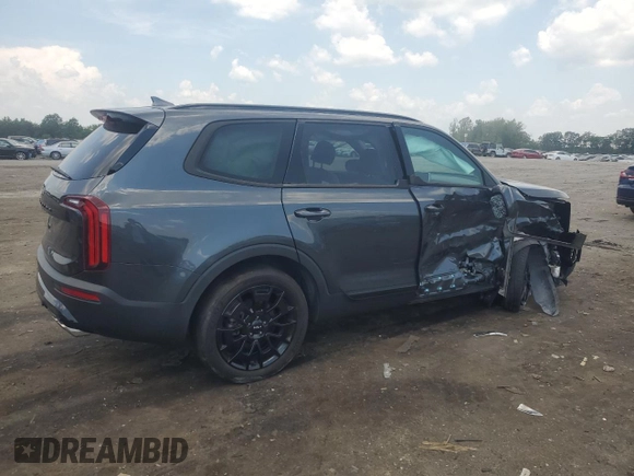 2022 Kia Telluride EX с VIN 5XYP3DHC3NG279540, выставлен на аукционе Copart как лот 61912825 с пробегом 16 166 миль миль и Списание • Salvage title. История ставок и продаж доступна на DreamBid. Изображение 3.