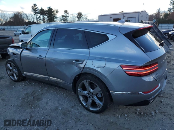 2024 Genesis GV80 z VIN KMUHCESC4RU180889, wystawiony jako Copart lot #80381564 z przebiegiem 18 919 mil mil oraz Szkoda całkowita • Salvage title. Historia ofert i sprzedaży dostępna na DreamBid. Obrazek 2.