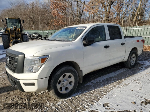 2022 Nissan Titan S with VIN 1N6AA1EC1NN106975, listed as a Copart auction lot 86409054 with 97,950 mi miles and Clean title. Bid and sale history available at DreamBid. Image 1.