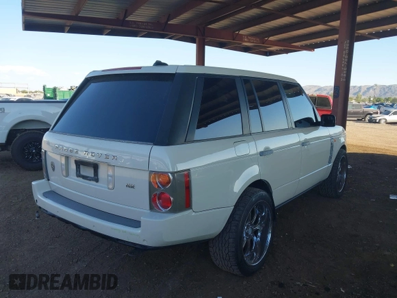 2005 Land Rover Range Rover with VIN SALMF11475A194253, listed as a IAAI auction lot 40581773 with 191,998 mi miles and . Bid and sale history available at DreamBid. Image 4.