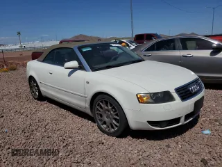 2005 Audi A4 1.8T with VIN WAUBC48H45K020746, listed as a Copart auction lot 43998915 with 71,790 mi miles and Clean Title. Bid and sale history available at carsss.com. Image 4.