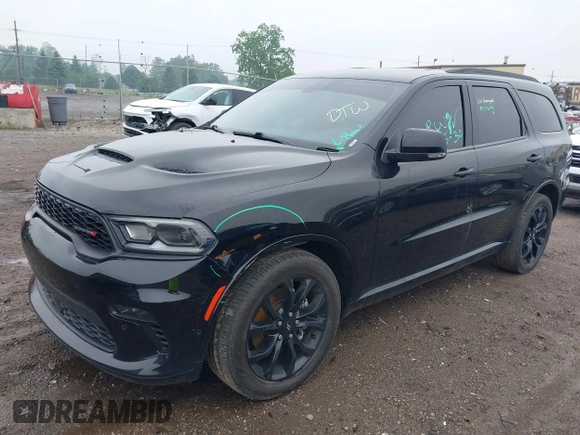 2023 Dodge Durango R/T Plus with VIN 1C4SDJCT1PC553709, listed as a IAAI auction lot 42439767 with 42,310 mi miles and . Bid and sale history available at DreamBid. Image 2.