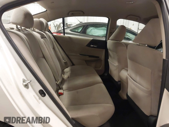 2013 Honda Accord LX z VIN 1HGCR2F35DA055447, wystawiony jako IAAI lot #41983917 z przebiegiem 131 858 mil mil oraz . Historia ofert i sprzedaży dostępna na DreamBid. Obrazek 8.