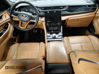 2022 Jeep Grand Cherokee Summit Reserve with VIN 1C4RJKET1N8585411, listed as a Copart auction lot 50728795 with Not provided miles and Salvage title. Bid and sale history available at DreamBid. Image 8.