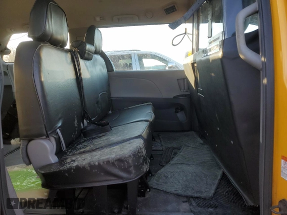 2016 Toyota Sienna L with VIN 5TDZK3DC5GS717508, listed as a Copart auction lot 42339125 with 166,936 mi miles and Salvage title. Bid and sale history available at DreamBid. Image 11.