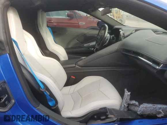 2020 Chevrolet Corvette 1LT with VIN 1G1Y62D49L5117831, listed as a Copart auction lot 77890984 with 0 mi miles and Non Repairable. Bid and sale history available at carsss.com. Image 10.