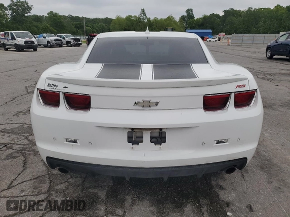 2012 Chevrolet Camaro 2LT with VIN 2G1FC1E33C9160628, listed as a Copart auction lot 56201725 with 194,311 mi miles and Salvage title. Bid and sale history available at DreamBid. Image 6.