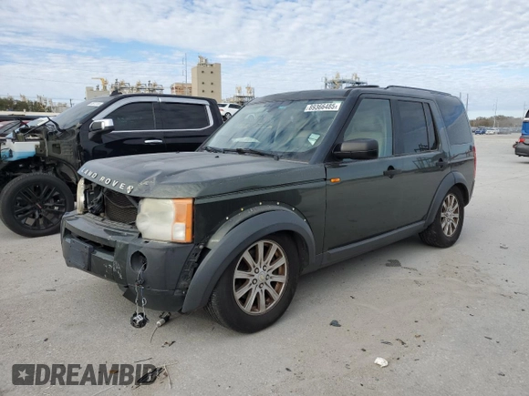 2007 Land Rover LR3 SE z VIN SALAE25477A429288, wystawiony jako Copart lot #89366485 z przebiegiem 330 404 mil mil oraz Szkoda całkowita • Salvage title. Historia ofert i sprzedaży dostępna na DreamBid. Obrazek 1.