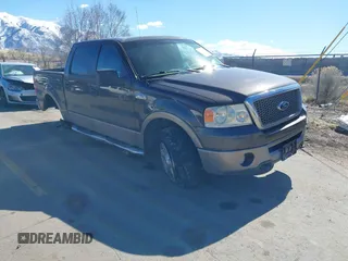2006 Ford F-150 XLT with VIN 1FTPW14536KB44308, listed as a IAAI auction lot 41673537 with 176,587 mi miles and . Bid and sale history available at DreamBid. Image 1.