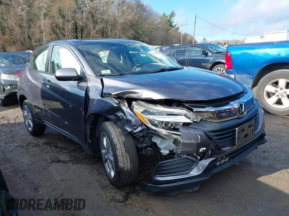 2021 Honda HR-V LX with VIN 3CZRU6H35MM707234, listed as a IAAI auction lot 41066081 with 60,091 mi miles. Bid and sale history available at carsss.com. Image 6.