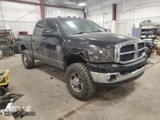 2007 Dodge Ram 2500 Laramie with VIN 1D7KS28AX7J608565, listed as a Copart auction lot 44986295 with 152,876 mi miles and Clean Title. Bid and sale history available at carsss.com. Image 4.