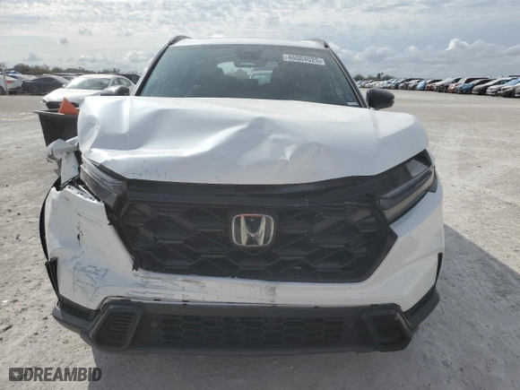 2024 Honda CR-V Hybrid Sport-L with VIN 7FARS5H81RE013254, listed as a Copart auction lot 46084025 with NaN miles and Salvage Title. Bid and sale history available at carsss.com. Image 5.