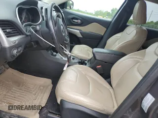 2018 Jeep Cherokee Limited with VIN 1C4PJMDX2JD535187, listed as a Copart auction lot 61587885 with 142,982 mi miles and Salvage title. Bid and sale history available at DreamBid. Image 7.