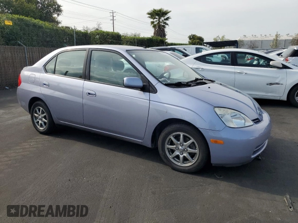 2002 Toyota Prius with VIN JT2BK18U020056984, listed as a Copart auction lot 52141175 with 130,442 mi miles and Salvage Title. Bid and sale history available at carsss.com. Image 4.