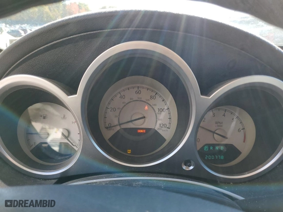 2009 Chrysler Sebring Touring *Ltd Avail* with VIN 1C3LC56B59N551961, listed as a Copart auction lot 74581524 with 200,778 mi miles and Salvage Title. Bid and sale history available at carsss.com. Image 9.