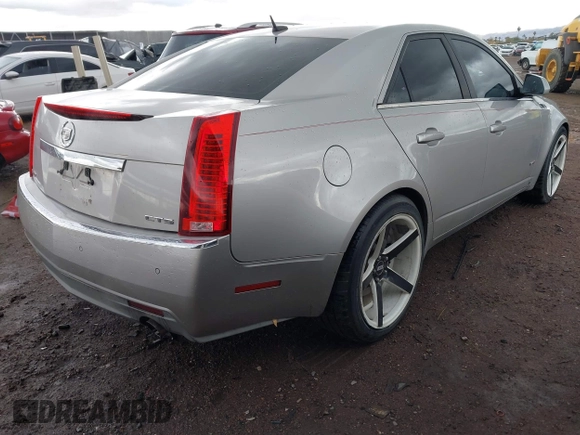 2008 Cadillac CTS RWD w/1SB with VIN 1G6DV57V080180774, listed as a IAAI auction lot 41754403 with 122,466 mi miles. Bid and sale history available at carsss.com. Image 4.