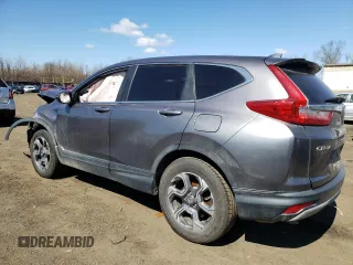 2018 Honda CR-V EX-L with VIN 7FARW2H89JE004857, listed as a Copart auction lot 50947885 with Not Provided miles and Salvage Title. Bid and sale history available at carsss.com. Image 2.