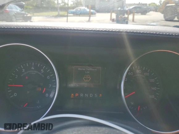 2020 Ford Mustang GT with VIN 1FA6P8CF8L5136040, listed as a Copart auction lot 56015965 with 67,571 mi miles and Non repairable. Bid and sale history available at DreamBid. Image 9.