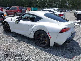 2025 Toyota Supra 3.0 with VIN WZ1DB0G03SW069994, listed as a IAAI auction lot 42577147 with 4,352 mi miles and . Bid and sale history available at DreamBid. Image 3.