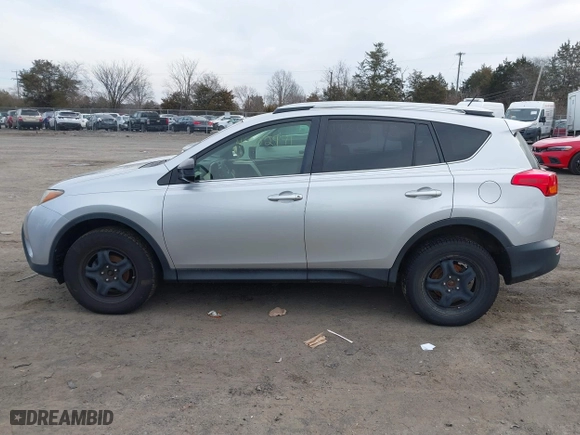 2014 Toyota RAV4 LE with VIN JTMBFREVXED062425, listed as a IAAI auction lot 41602971 with 180,960 mi miles. Bid and sale history available at carsss.com. Image 15.