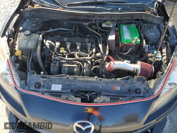 2010 Mazda 3 S Sport with VIN JM1BL1S52A1225692, listed as a Copart auction lot 86987144 with 169,050 mi miles and Salvage Title. Bid and sale history available at DreamBid. Image 11.