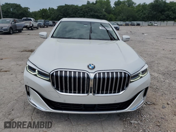 2020 BMW 7 Series 750i xDrive with VIN WBA7U2C06LGM26634, listed as a Copart auction lot 59951453 with 0 mi miles. Bid and sale history available at carsss.com. Image 5.