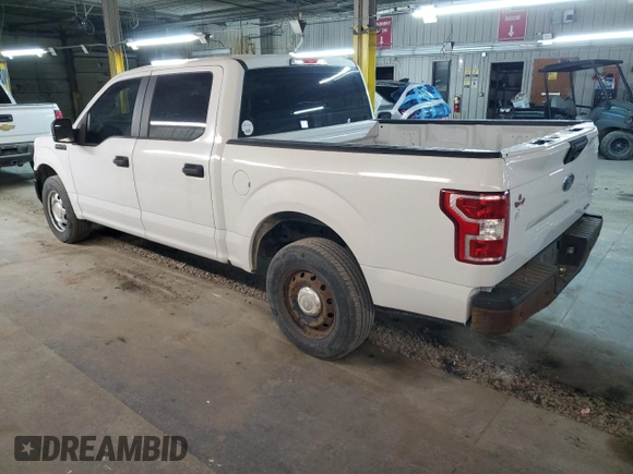 2018 Ford F-150 XL with VIN 1FTEW1CG2JFB05981, listed as a Copart auction lot 51690155 with 62,904 mi miles and Clean Title. Bid and sale history available at DreamBid. Image 2.