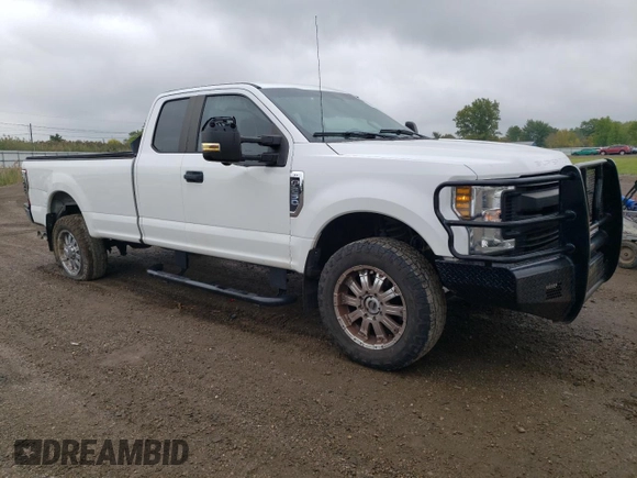 2019 Ford F-250 XL with VIN 1FT7X2BT6KEC77495, listed as a Copart auction lot 72969264 with 124,710 mi miles and Salvage title. Bid and sale history available at DreamBid. Image 4.