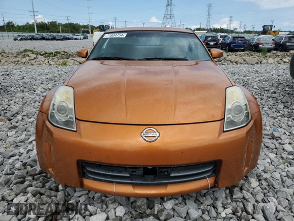 2006 Nissan 350Z Touring with VIN JN1AZ34E36M351006, listed as a Copart auction lot 71634754 with 113,312 mi miles and Non Repairable. Bid and sale history available at DreamBid. Image 5.