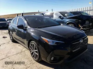 2024 Subaru Impreza Sport with VIN JF1GUAFC1R8344211, listed as a Copart auction lot 80745364 with 12,356 mi miles and Salvage Title. Bid and sale history available at carsss.com. Image 10.