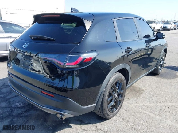 2023 Honda HR-V Sport with VIN 3CZRZ1H52PM711171, listed as a IAAI auction lot 41679151 with 33,183 mi miles. Bid and sale history available at carsss.com. Image 4.