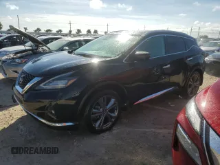 2023 Nissan Murano Platinum with VIN 5N1AZ2DJXPC139095, listed as a Copart auction lot 74547124 with 7,961 mi miles and Non Repairable. Bid and sale history available at DreamBid. Image 1.