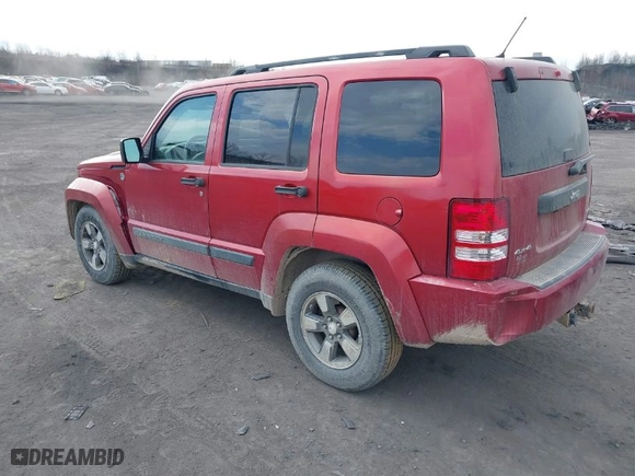 2008 Jeep Liberty Sport with VIN 1J8GN28K58W192213, listed as a IAAI auction lot 41715713 with 198,045 mi miles. Bid and sale history available at carsss.com. Image 3.