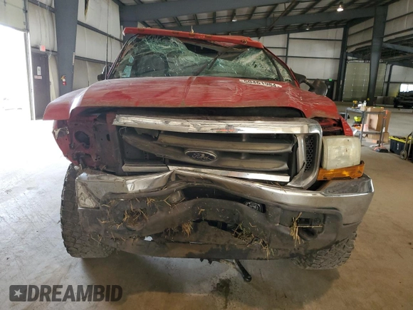 2001 Ford Super Duty F-250 XL with VIN 1FTNX21F31ED77538, listed as a Copart auction lot 50461984 with 153,571 mi miles and Salvage Title. Bid and sale history available at carsss.com. Image 5.