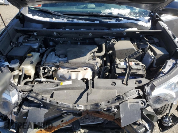 2018 Toyota RAV4 XLE with VIN 2T3RFREV7JW788173, listed as a Copart auction lot 45637205 with 106,475 mi miles and Salvage Title. Bid and sale history available at carsss.com. Image 12.