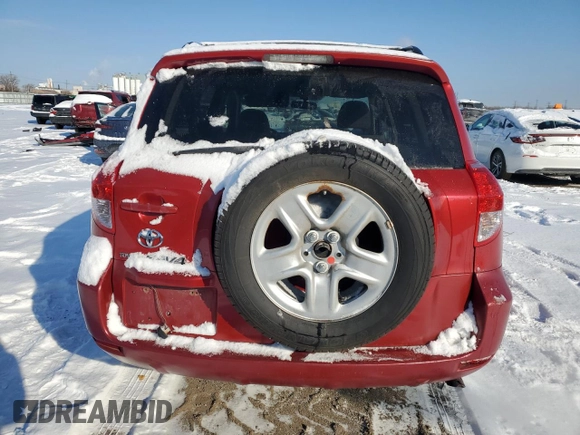 2006 Toyota RAV4 with VIN JTMZK33V165000949, listed as a Copart auction lot 45101345 with 217,342 mi miles and Salvage Title. Bid and sale history available at carsss.com. Image 6.