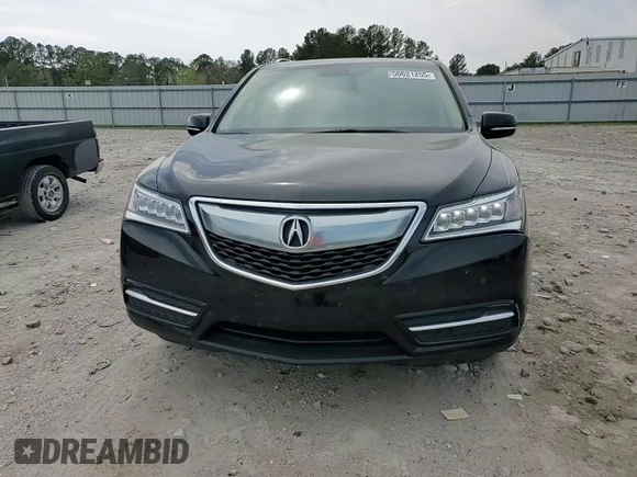 2014 Acura MDX Advance with VIN 5FRYD4H83EB037575, listed as a Copart auction lot 50621255 with 129,417 mi miles and Salvage Title. Bid and sale history available at DreamBid. Image 12.