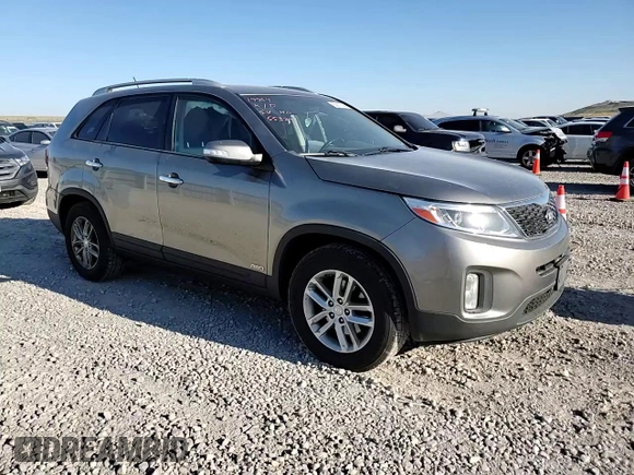 2015 Kia Sorento LX with VIN 5XYKTCA62FG553241, listed as a Copart auction lot 63817065 with 183,606 mi miles and Salvage title. Bid and sale history available at DreamBid. Image 12.