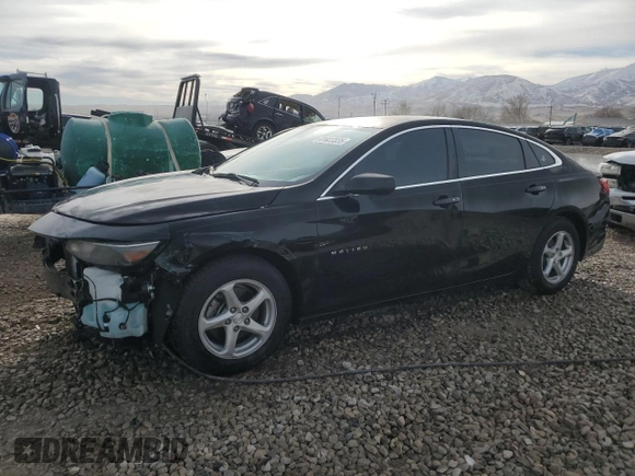 2017 Chevrolet Malibu LS with VIN 1G1ZB5STXHF147952, listed as a Copart auction lot 41823335 with 148,354 mi miles and Salvage Title. Bid and sale history available at DreamBid. Image 1.