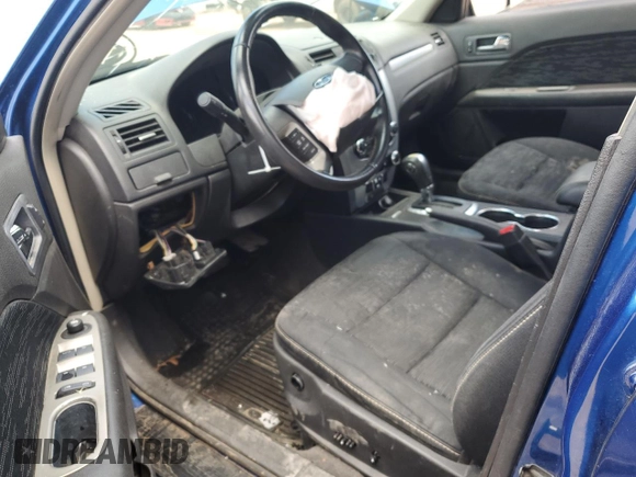2012 Ford Fusion SE with VIN 3FAHP0HA7CR258439, listed as a Copart auction lot 56538845 with Not provided miles and Salvage title. Bid and sale history available at DreamBid. Image 8.