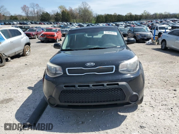 2016 Kia Soul with VIN KNDJN2A27G7278641, listed as a Copart auction lot 51464015 with 154,086 mi miles and Salvage Title. Bid and sale history available at carsss.com. Image 5.