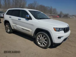 2017 Jeep Grand Cherokee Limited with VIN 1C4RJFBG8HC760267, listed as a Copart auction lot 53039885 with 209,125 mi miles and Clean Title. Bid and sale history available at carsss.com. Image 4.