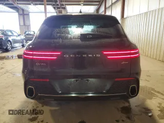2025 Genesis GV70 2.5T with VIN 5NMMADTB4SH029958, listed as a Copart auction lot 57939415 with 2,333 mi miles and Salvage title. Bid and sale history available at DreamBid. Image 6.