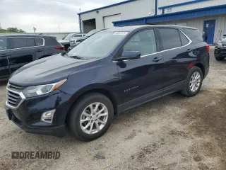 2020 Chevrolet Equinox LT with VIN 3GNAXJEV9LS554894, listed as a Copart auction lot 58052575 with 85,204 mi miles and Salvage title. Bid and sale history available at DreamBid. Image 1.